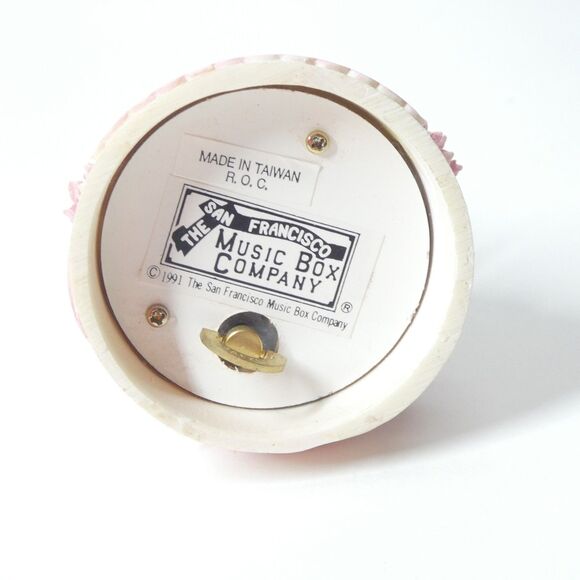 Mouse Happy Birthday San Francisco Music Box Company 1991 Vintage Figurine - Picture 5 of 6